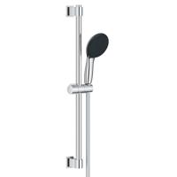 GROHE Vitalio Start 110 Glijstangset - 60cm - ronde handdouche - 2 straalsoorten - gladde doucheslang - chroom 27948001