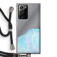 Fantasie pastel: Samsung Galaxy Note 20 Ultra / Note 20 Ultra 5G Transparant Hoesje met koord