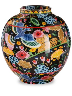 La DoubleJ vase Colombo Bubble médium - Noir