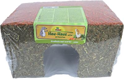 JR Farm knaagdier hooihuis wortel middel 350 gram 16248 - Gebr de boon