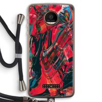 Endless Descent: Motorola Moto Z Force Transparant Hoesje met koord
