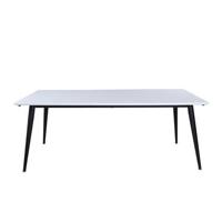 Fjôrd - Eettafel Wit 195cm - HPL - Jimmy - thumbnail