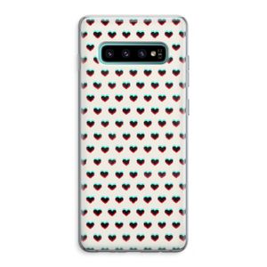 Hartjes: Samsung Galaxy S10 Plus Transparant Hoesje