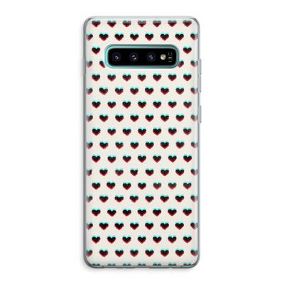 Hartjes: Samsung Galaxy S10 Plus Transparant Hoesje