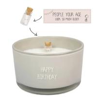 'My Flame - Geurkaars - Happy Birthday' kopen? | FOR YOU GIFTS