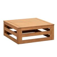 Loungebank element Clermont - tafel/hocker - 30x72x72 cm - Leen Bakker - thumbnail