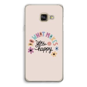 Happy days: Samsung Galaxy A3 (2016) Transparant Hoesje