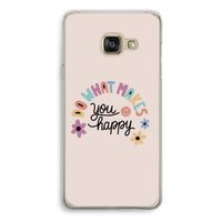 Happy days: Samsung Galaxy A3 (2016) Transparant Hoesje