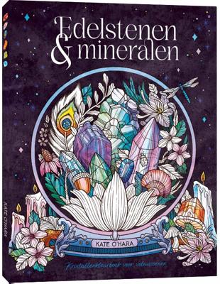 Edelstenen & mineralen kleurboek (Paperback)