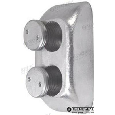 Ánodos para flaps TEN00217 - ANODO MMI ZINC 150X80X40MM C/TAPON