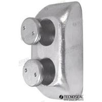 Ánodos para flaps TEN00217 - ANODO MMI ZINC 150X80X40MM C/TAPON