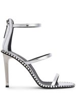 Giuseppe Zanotti sandales Harmony Flare 105 mm - Argent