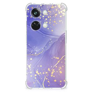 Back Cover voor OnePlus Nord 3 Watercolor Paars