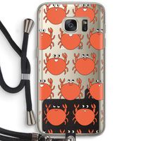 Krab: Samsung Galaxy S7 Transparant Hoesje met koord