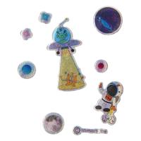 Duckiez Stickers ruimtevaart glinsterend Duckiez Stickers ruimtevaart glinsterend