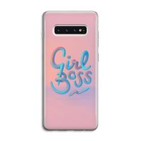 Girl boss: Samsung Galaxy S10 4G Transparant Hoesje
