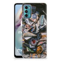Motorola Moto G60 | Siliconen hoesje | met foto Badges