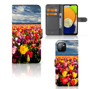 Samsung Galaxy A03 Hoesje Tulpen