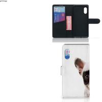 Samsung Xcover Pro | Telefoonhoesje | Met pasjeshouder | Franse Bulldog