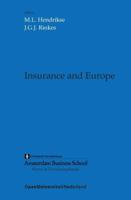 Insurance and Europe (Paperback)