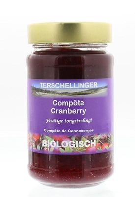 Terschellinger Cranberry compote eko bio (250 gr)