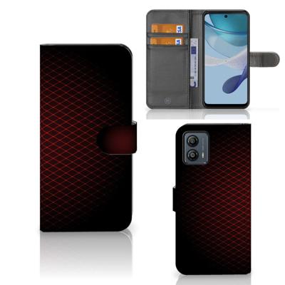 Motorola Moto G53 | Telefoon Hoesje | Geruit Rood
