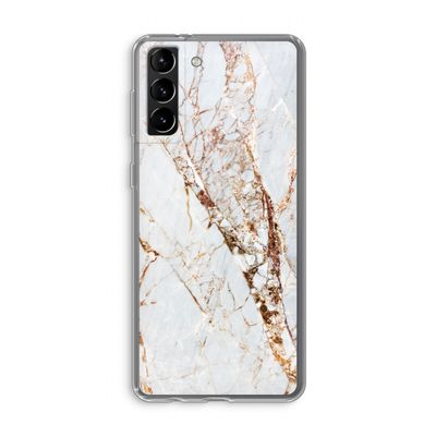 Goud marmer: Samsung Galaxy S21 Plus Transparant Hoesje