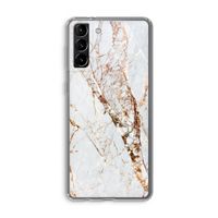 Goud marmer: Samsung Galaxy S21 Plus Transparant Hoesje