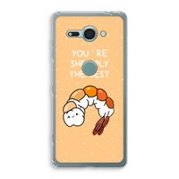 You're Shrimply The Best: Sony Xperia XZ2 Compact Transparant Hoesje