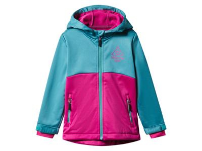 lupilu Softshelljasje voor meisjes (peuters) (Turquoise/roze, 98/104)