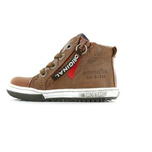 Shoesme babyschoentjes Extreme Flex cognac met rits Maat