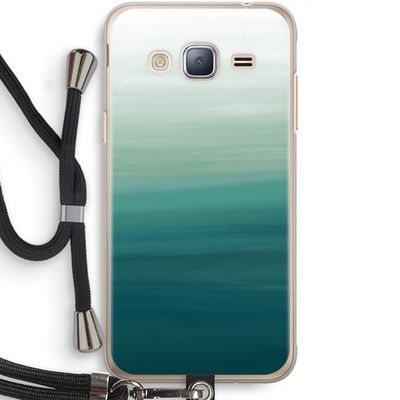 Ocean: Samsung Galaxy J3 (2016) Transparant Hoesje met koord