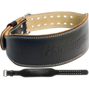 4 Inch Padded Leather Belt 1 riem Maat M