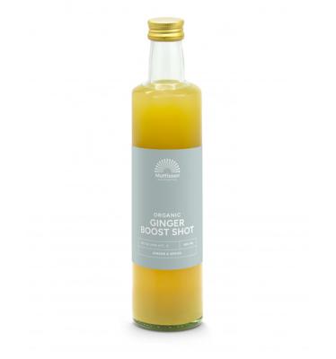 Organic ginger + boost shot bio