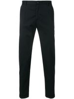 Dolce & Gabbana pantalon slim à ourlet retroussé - Noir