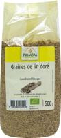 Primeal Lijnzaad goudblond bio Primeal Lijnzaad goudblond bio