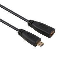 30cm 1080P Micro HDMI Female naar Male vergulde Connector-adapterkabel