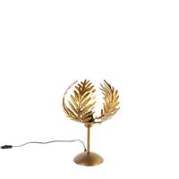 QAZQA Vintage tafellamp goud 26 cm - Botanica - thumbnail