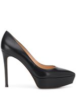 Gianvito Rossi escarpins Dasha à plateforme - Noir