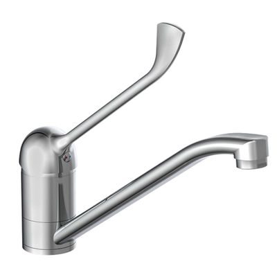 SCHÜTTE eenknopsmengkraan vital chroomkleurig