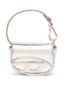 Diesel breloque pour sac 1DR en cuir - Argent