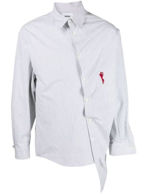 Doublet chemise en coton à logo brodé - Blanc