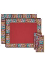 ETRO HOME lot de deux sets de table à motif cachemire - Rouge - thumbnail