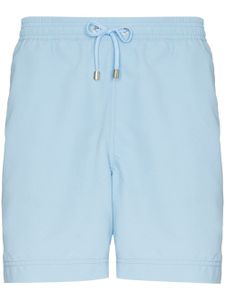 Sunspel short de bain à taille à lien de resserrage - Bleu