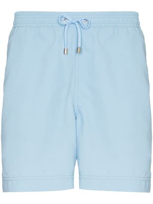 Sunspel short de bain à taille à lien de resserrage - Bleu