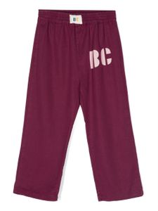 Bobo Choses pantalon droit à logo imprimé - Violet