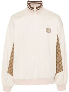 Gucci Interlocking G high-neck sweatshirt - Tons neutres