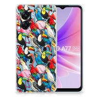 OPPO A77 | A57 5G | TPU Hoesje | Birds