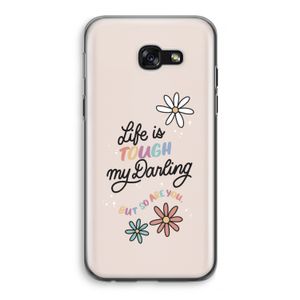 Tough Life: Samsung Galaxy A5 (2017) Transparant Hoesje
