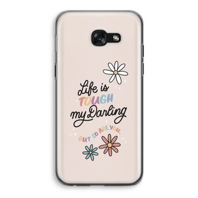 Tough Life: Samsung Galaxy A5 (2017) Transparant Hoesje